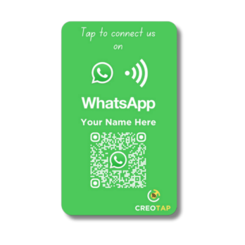 Whatsapp TAP Card